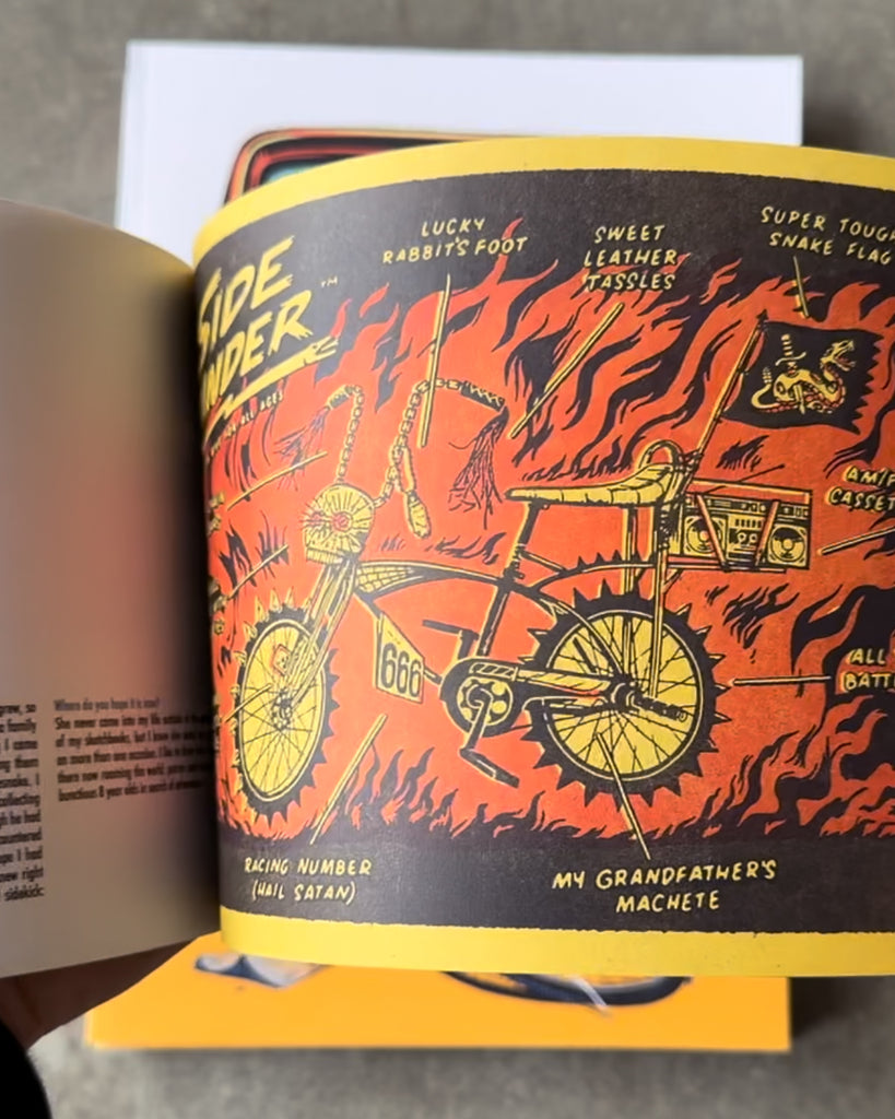 MEGARIDES – Illustrated Bike Zine