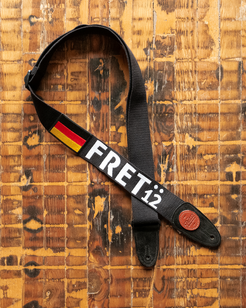 FRET12 GERMANY FLAG GUITAR STRAP