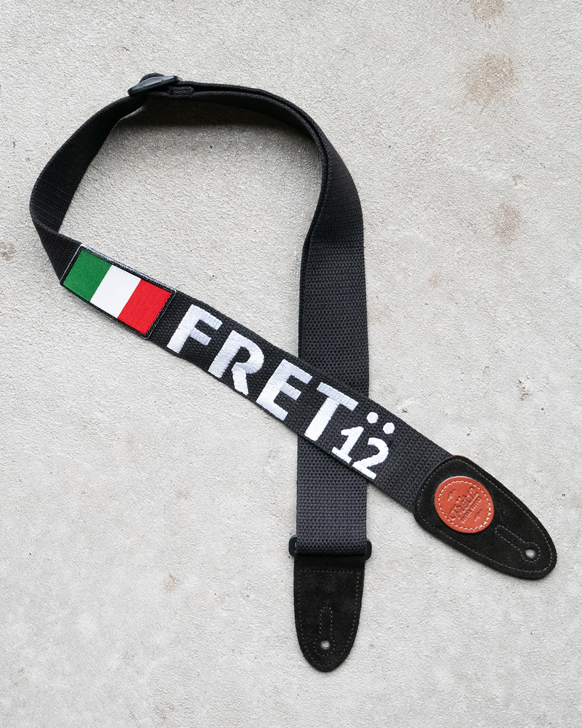 FRET12 ITALY FLAG GUITAR STRAP