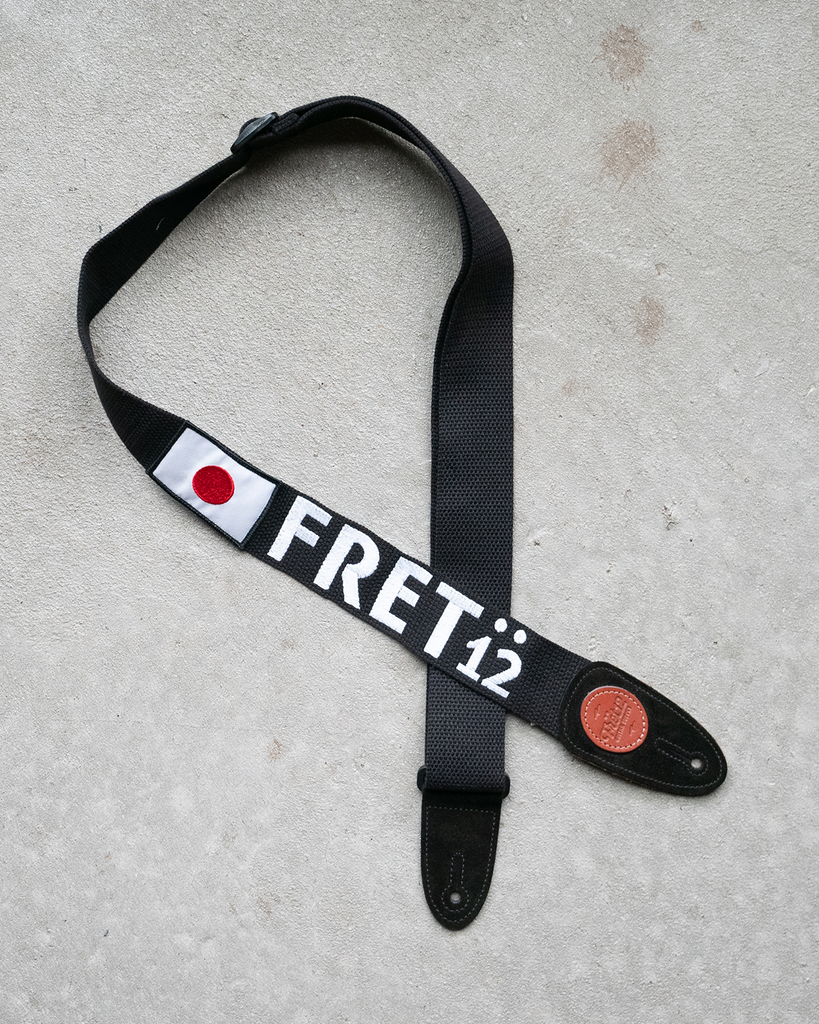 FRET12 JAPAN FLAG GUITAR STRAP