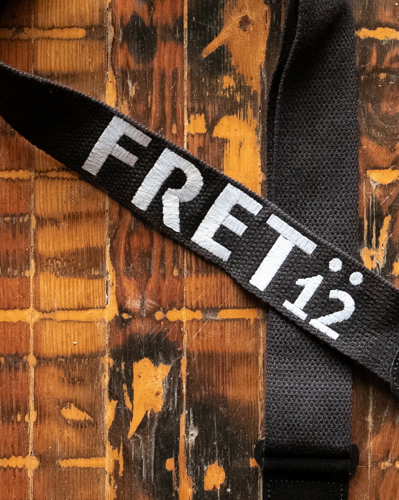 FRET12 LOGO GUITAR STRAP