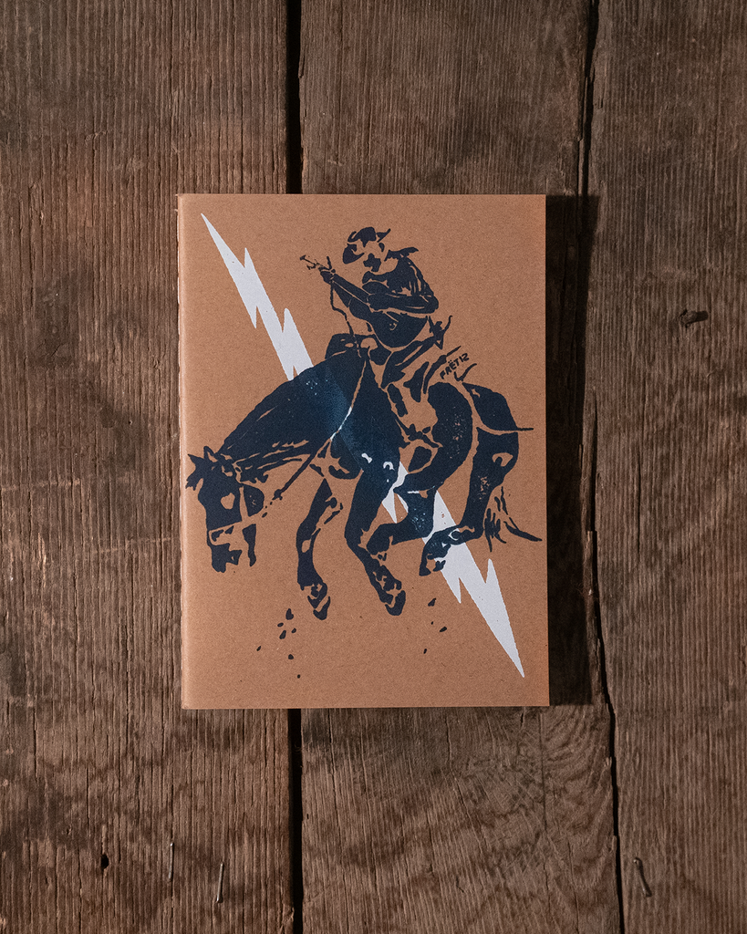 BUCKING BRONCO NOTEBOOK - Dotted