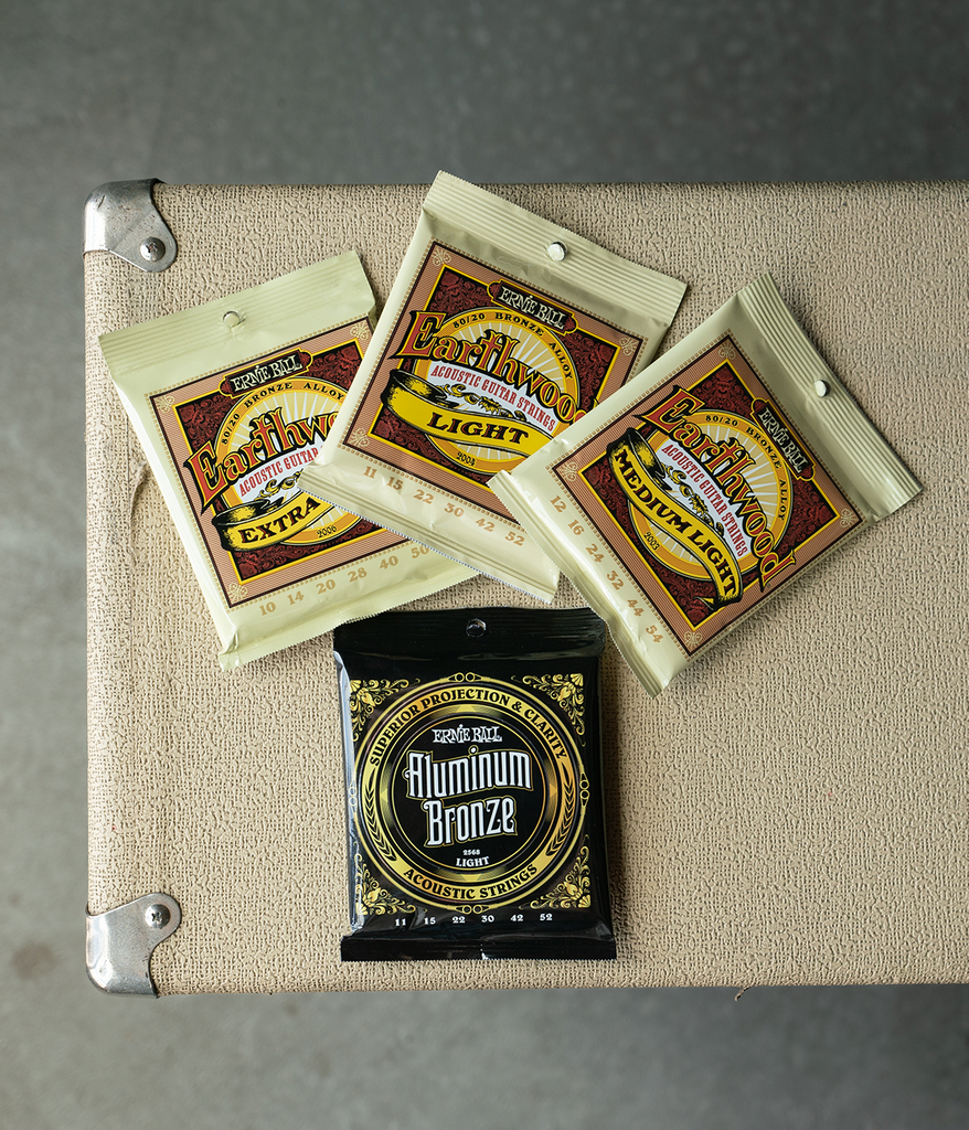 Ernie Ball Earthwood Light 80/20 Bronze Acoustic Guitar Strings