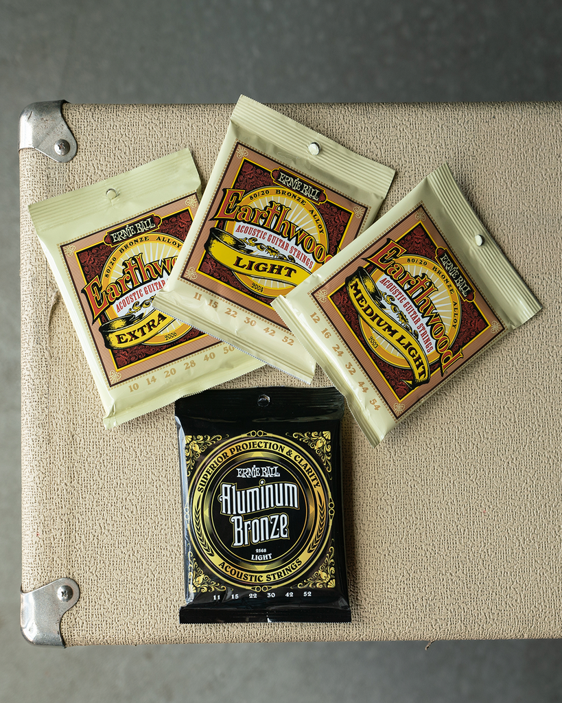 Ernie Ball Earthwood Medium Light 80/20 Bronze Acoustic Guitar Strings