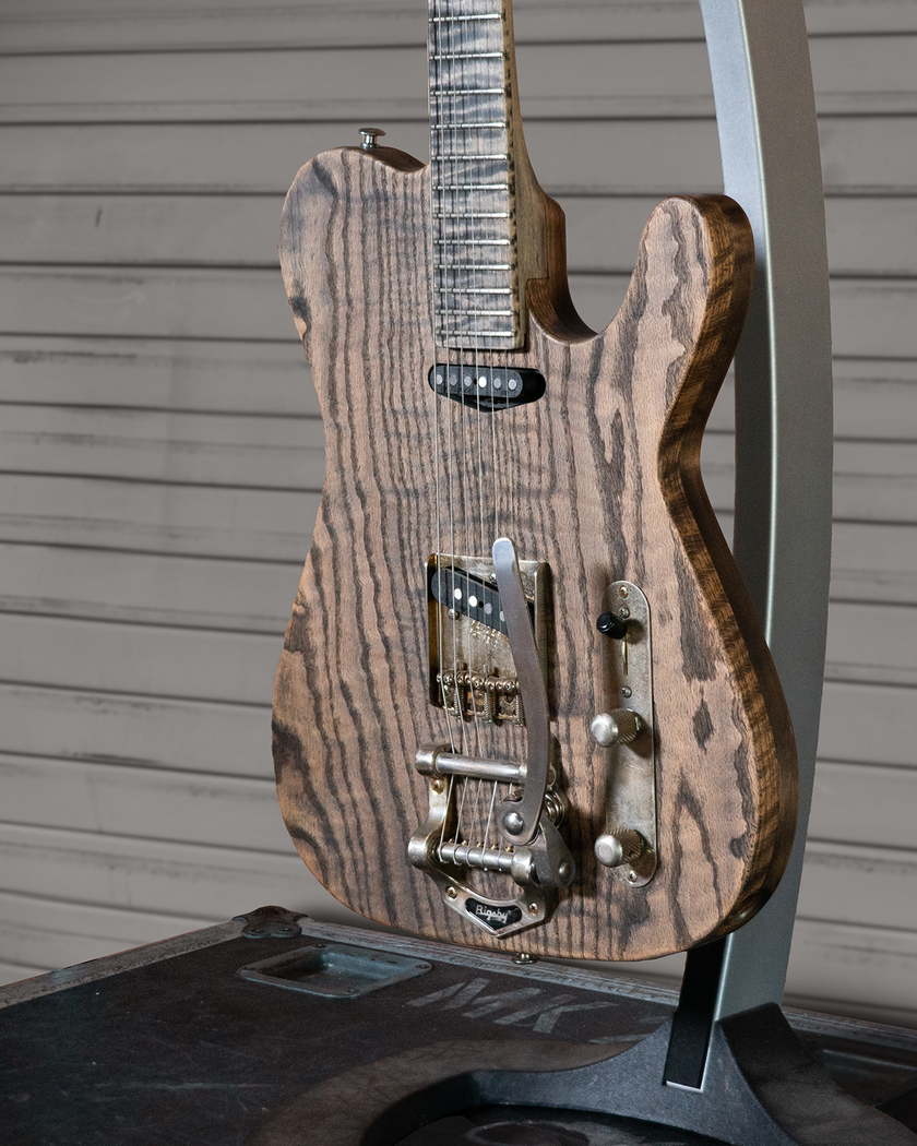 Crown Handcrafted Telecaster - Natural Wood