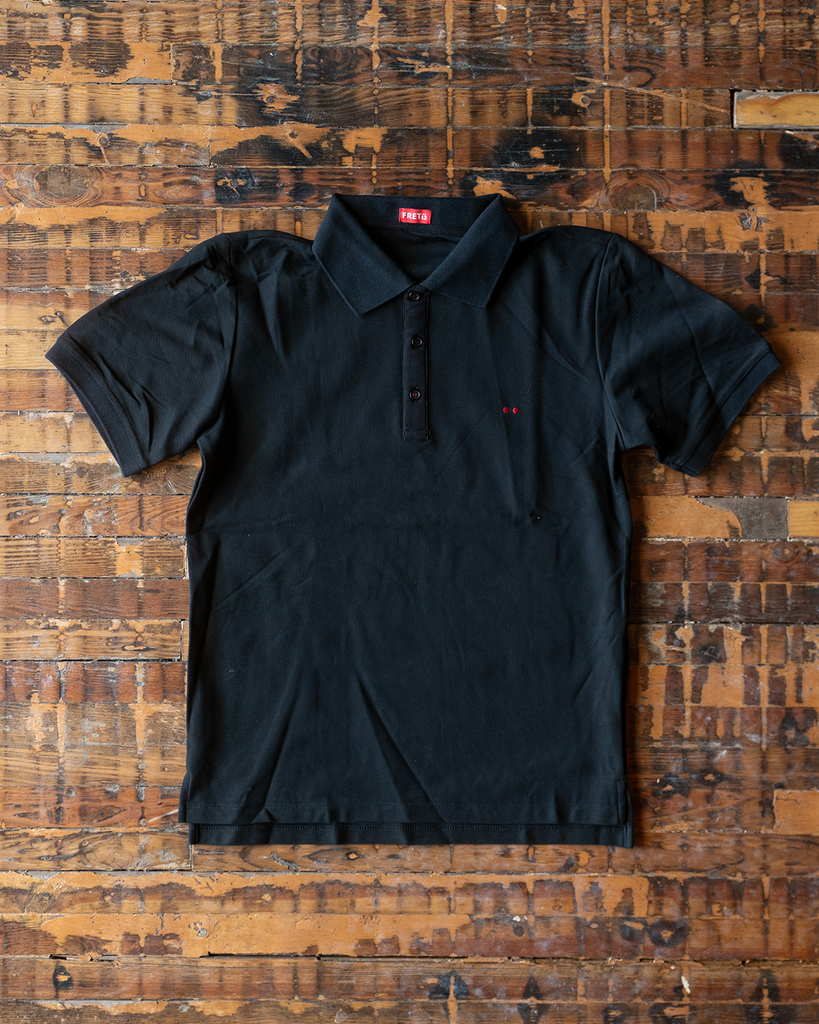 DOUBLE DOT POLO – BLACK