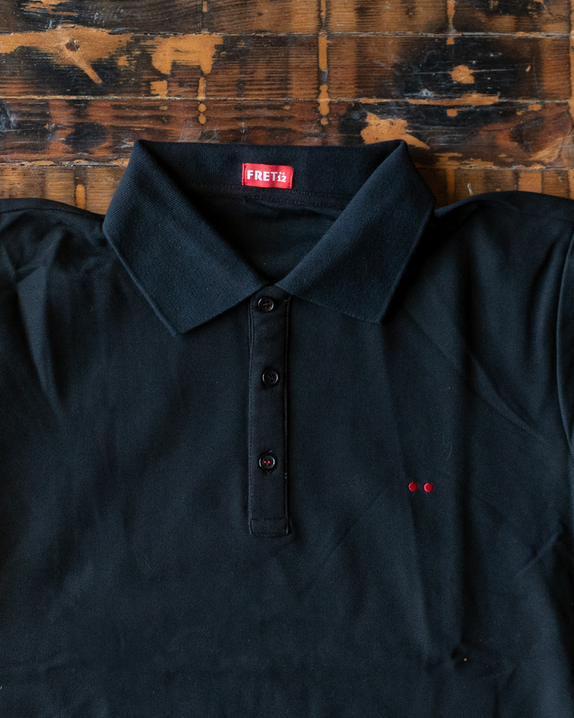 DOUBLE DOT POLO – BLACK