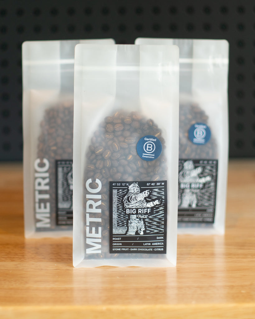 METRIC Big Riff Medium Roast Coffee Beans