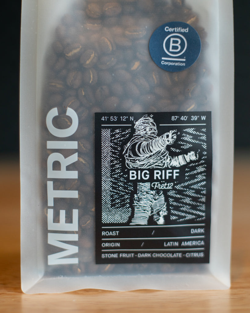 METRIC Big Riff Dark Roast Coffee Beans