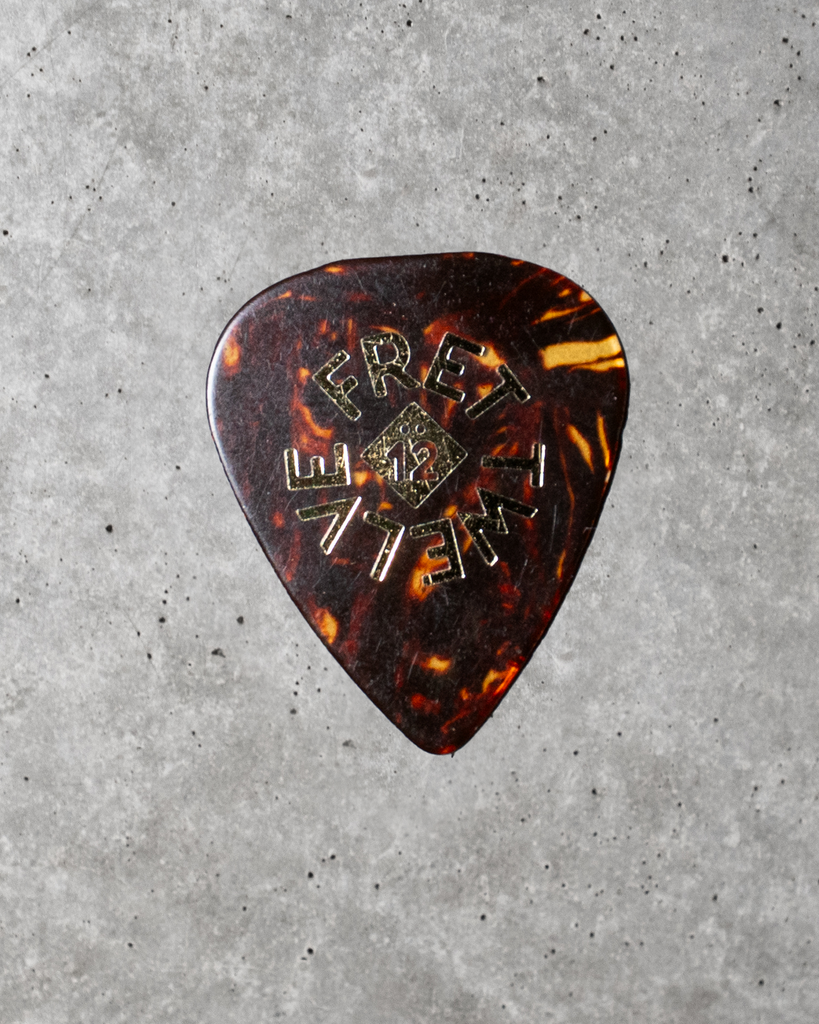 FRET12 GUITAR PICK PACK - BULLET LOGO - SHELL