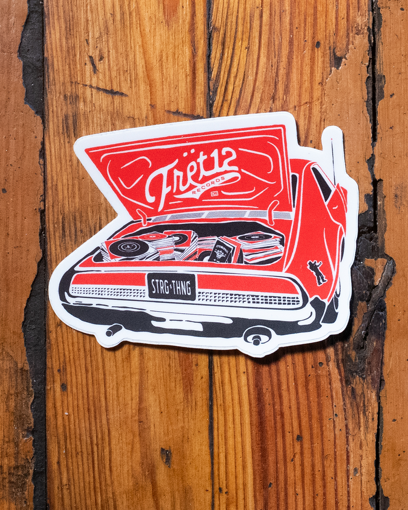 OUT OF THE TRUNK - STICKER