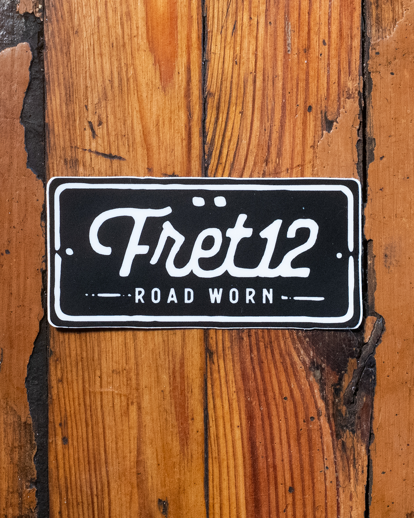 FRET12 ROAD WORN – STICKER