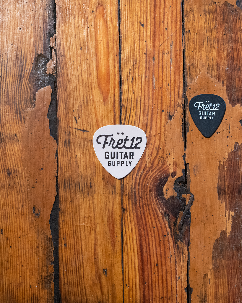 GUITAR PICK - BONE – STICKER