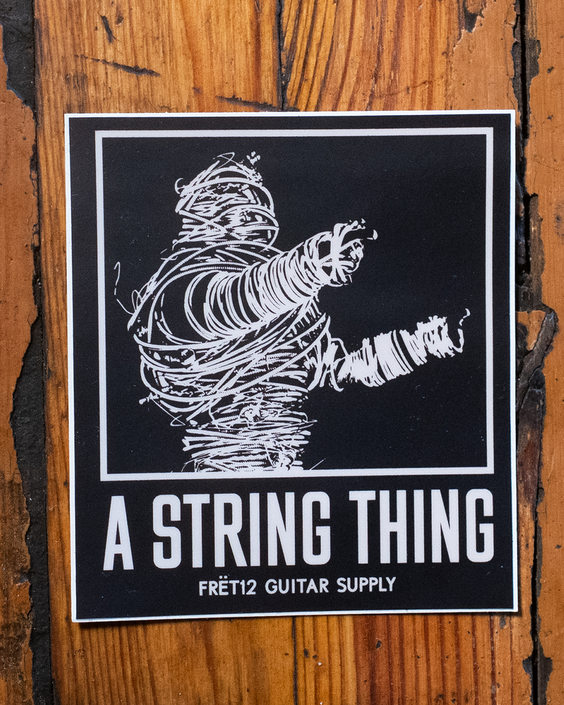 A STRING THING – STICKER