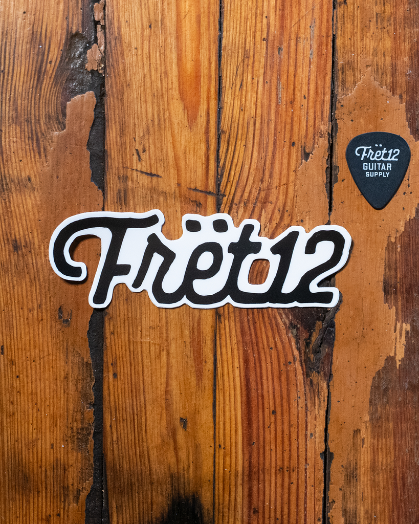 FRET12 SCRIPT LOGO – STICKER