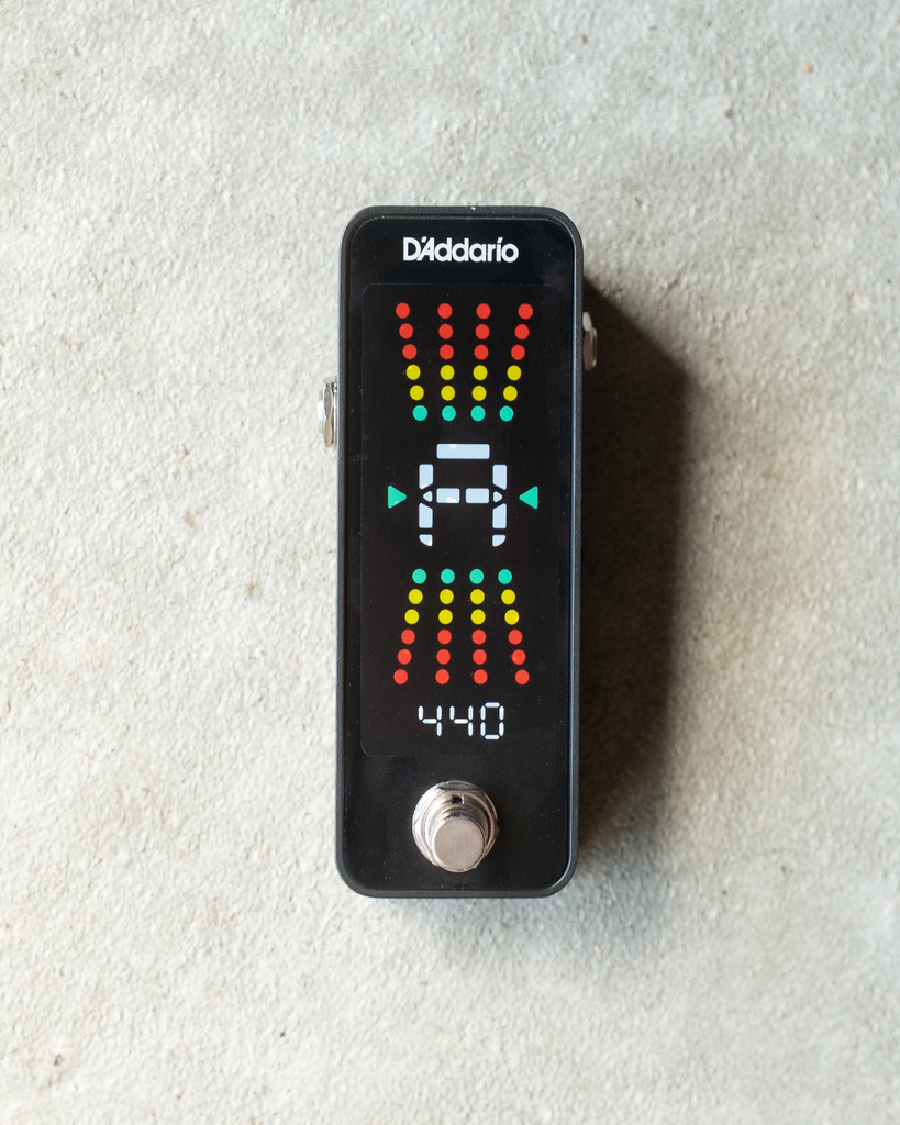 D'ADDARIO CHROMATIC PEDAL TUNER PLUS