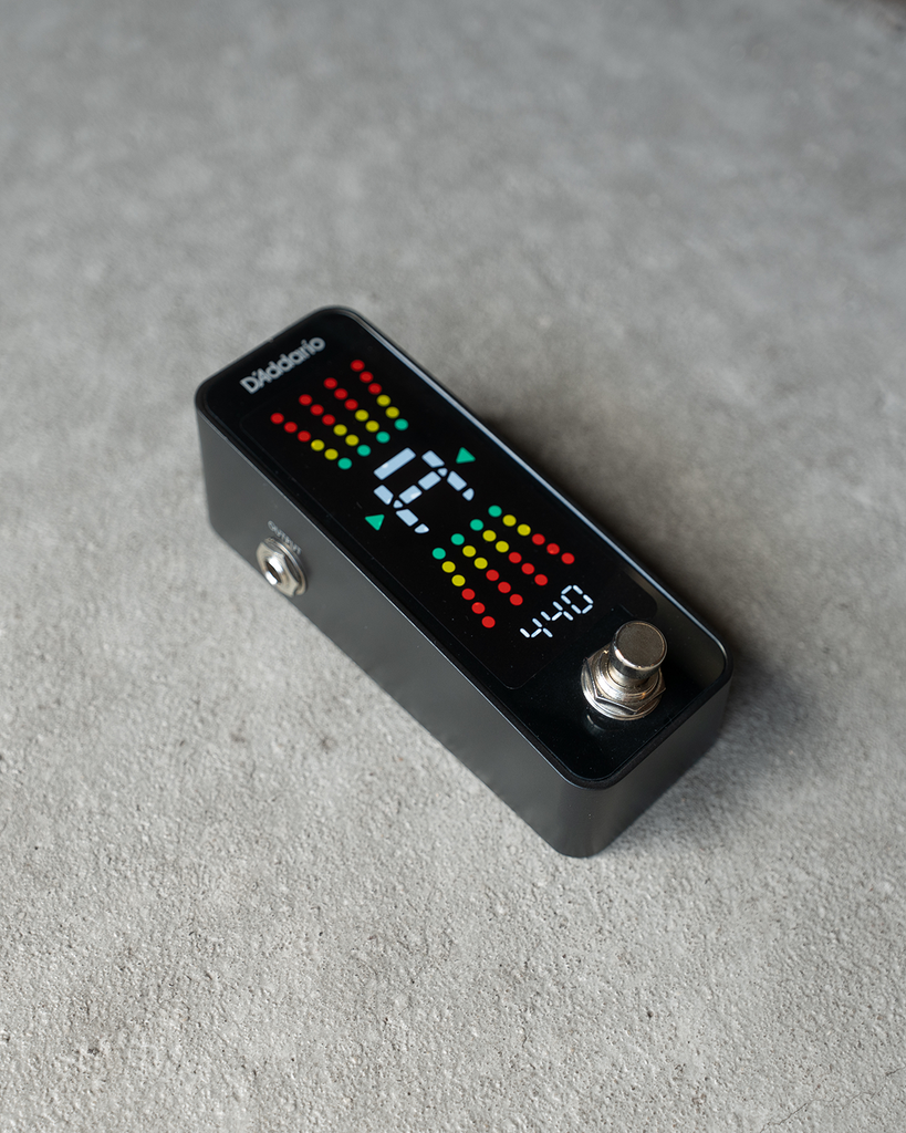 D'ADDARIO CHROMATIC PEDAL TUNER PLUS