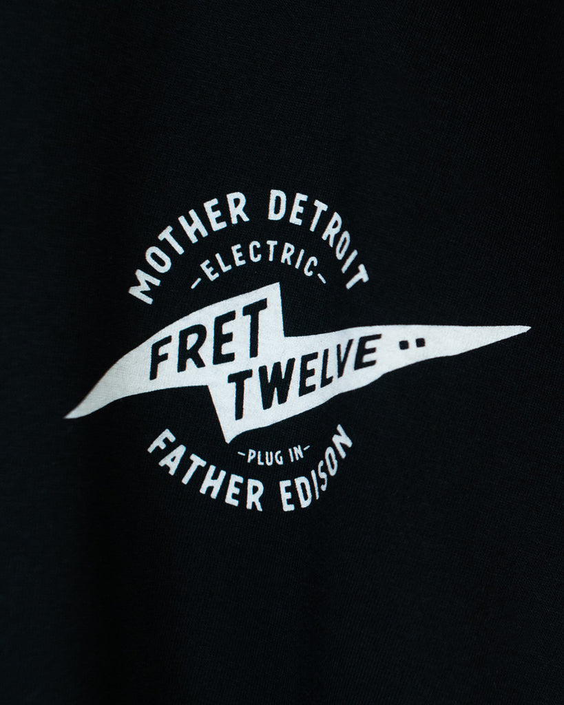 DETROIT POWER PLANT TEE - BLACK