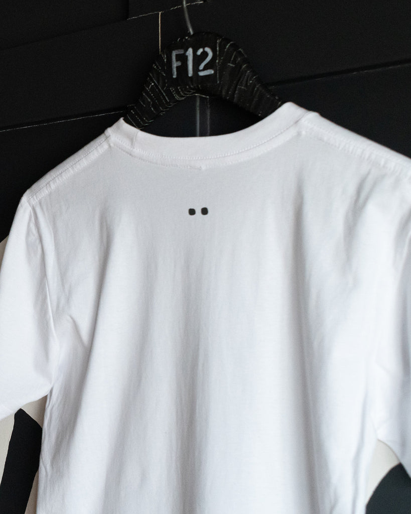 FRET12 SCRIPT LOGO TEE - WHITE